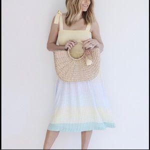 Lauren Conrad gingham dress